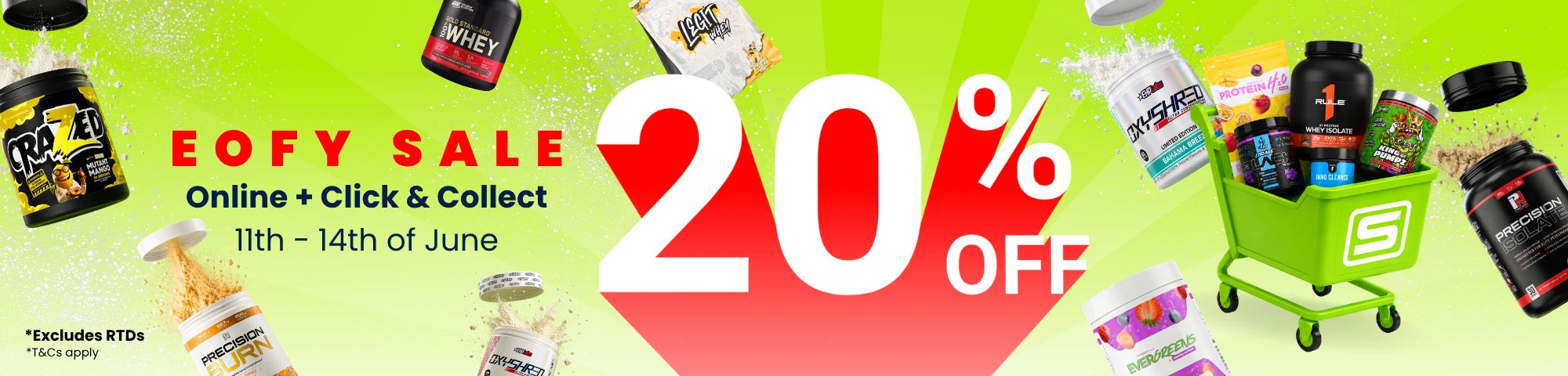 EOFY 20% off sitewide