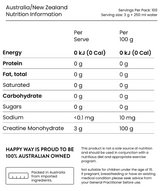 Creatine Monohydrate Powder by Happy Way