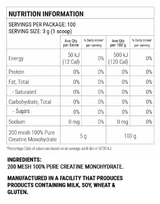 Vitality of the Gods Creatine Monohydrate by Hercules