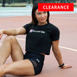 Supplement Mart Womens OG Logo Crop Tee