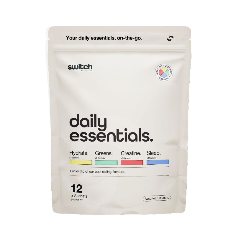 Daily Essentials Sachets by Switch Nutrition – Supplement Mart