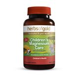 Childrens Magnesium Care By Herbs Of Gold 60 Tablets / Strawberry Vanilla Hv/childrens
