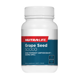 Grape Seed 50000 By Nutra-Life 120 Capsules Hv/vitamins