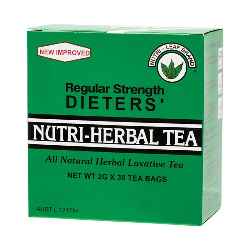 NutriHerbal Dieters Tea (Regular Strength) by NutriLeaf Supplement Mart