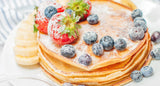 Healthy Blueberry Protein Pancakes