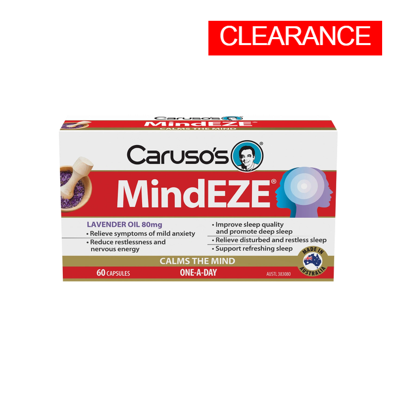 MindEze by Carusos Natural Health Australia