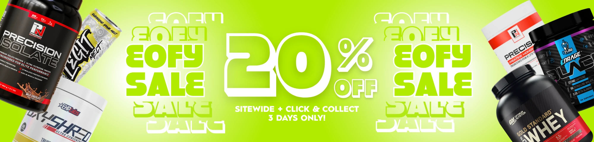 EOFY sale 20% off