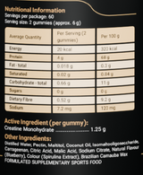 Creatine Monohydrate Gummies by Apollo Nutraceuticals