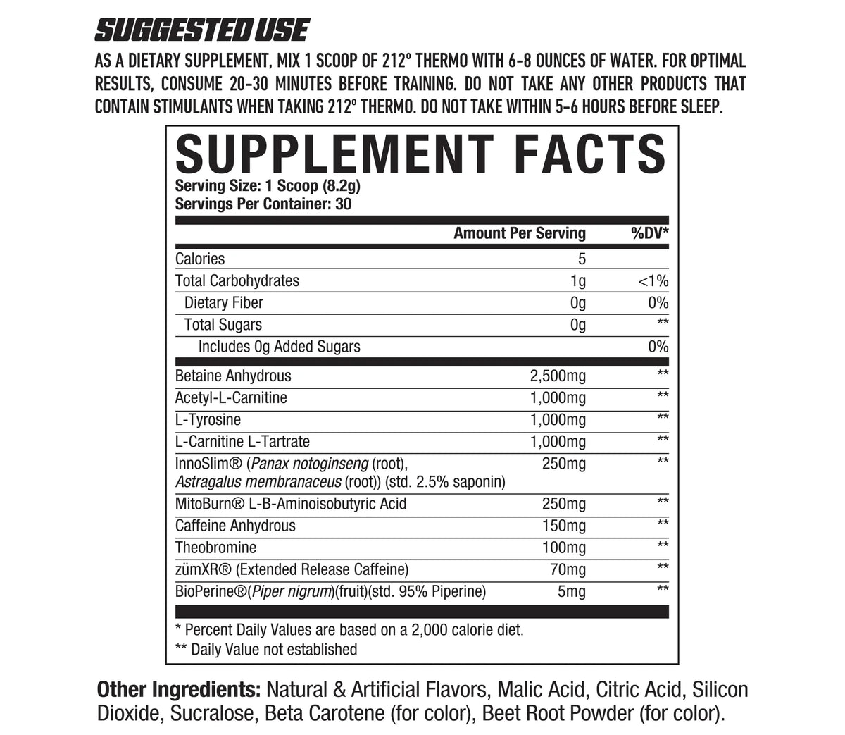 212 Thermo by Axe & Sledge
