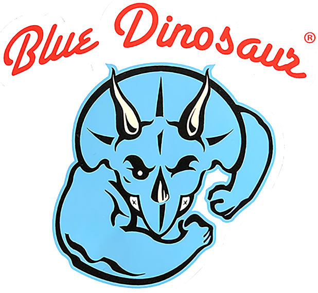 Blue Dinosaur Logo