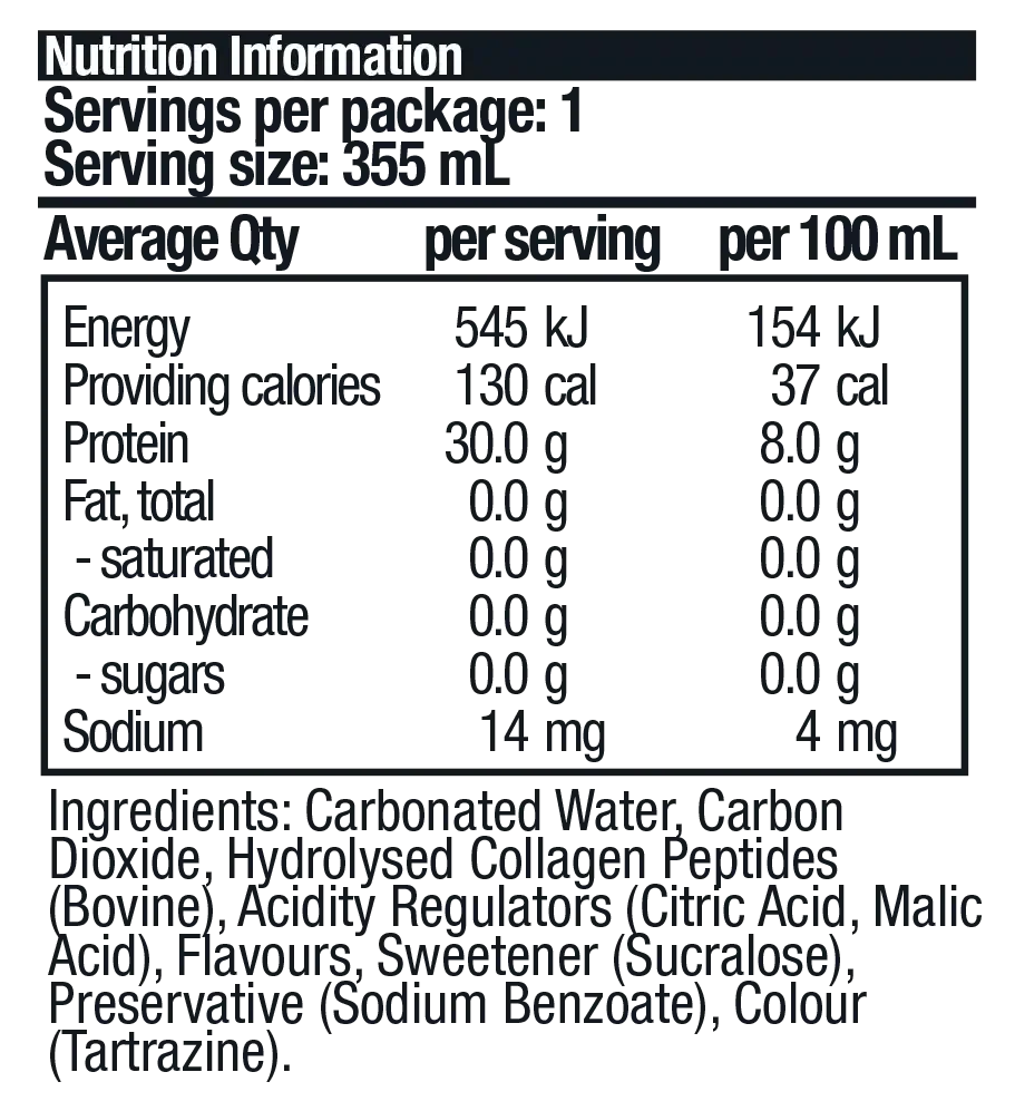 Protein Water Sparkling RTD by Body Science (BSc)