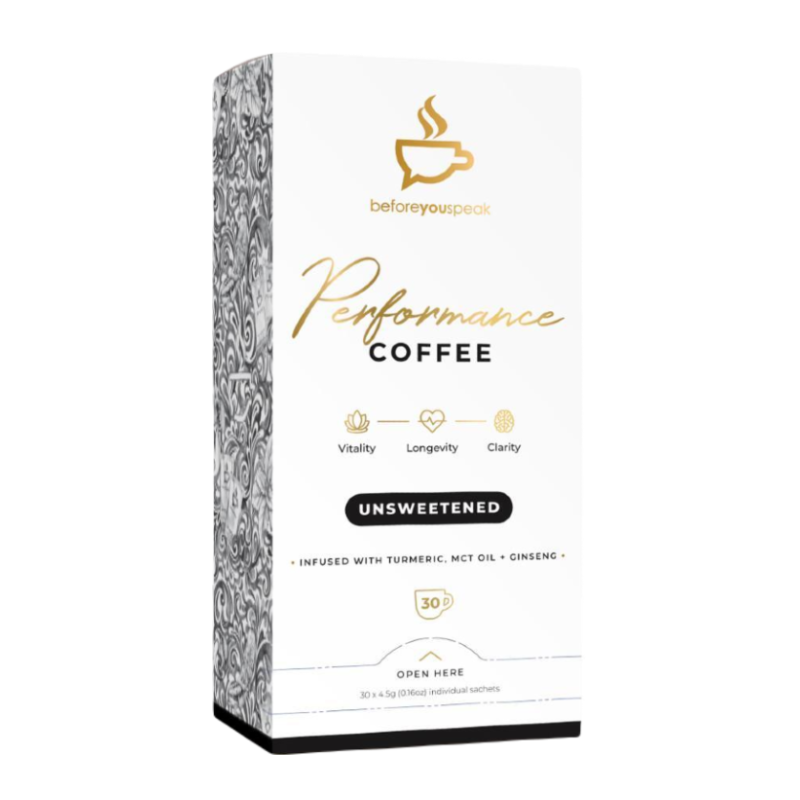 High Performance Coffee (Unsweetened) by Before You Speak, High Performance Coffee (Unsweetened) by Before You Speak,