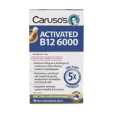 Activated B12 6000 by Carusos Natural Health