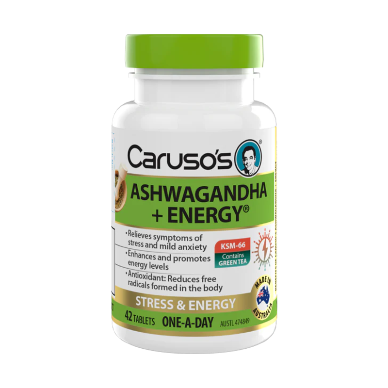 Ashwagandha + Energy by Carusos
