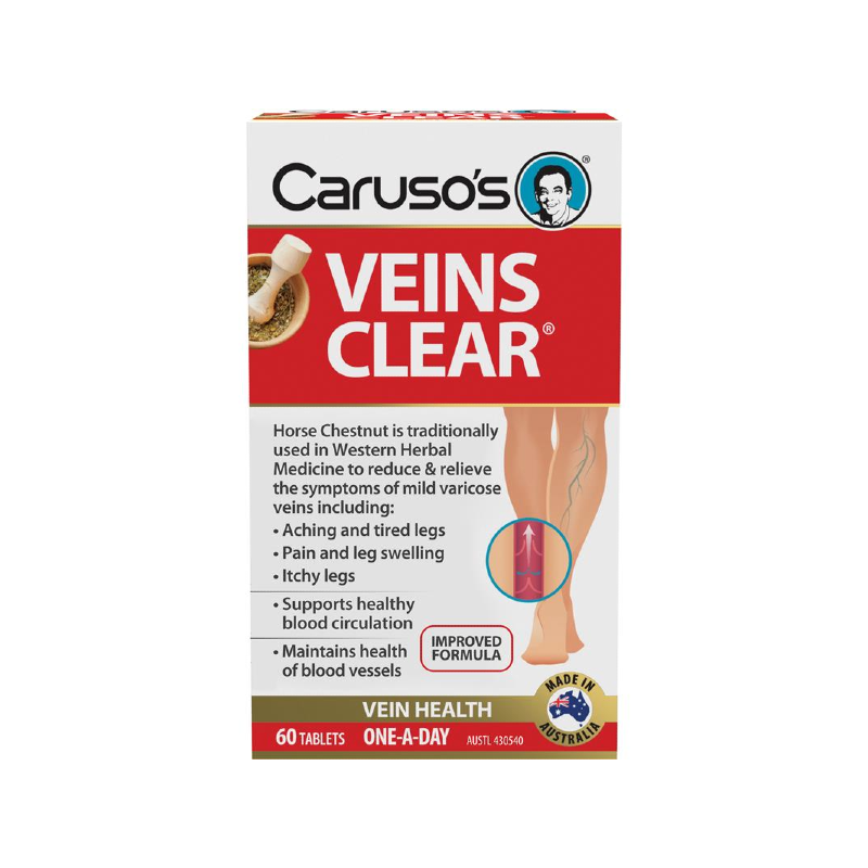Veins Clear by Carusos Natural Health