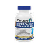 Super Calcium + Vitamin K2 & D3 by Carusos Natural Health