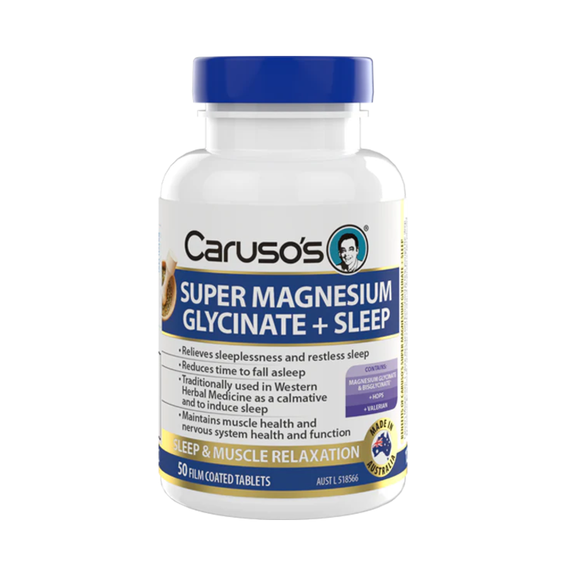 Super Magnesium Glycinate + Sleep by Carusos