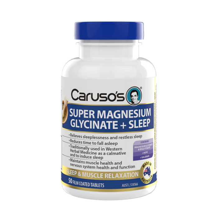Super Magnesium Glycinate + Sleep by Carusos