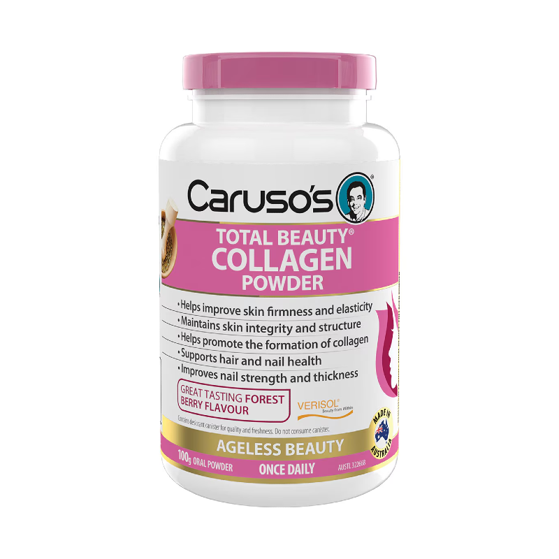 Total Beauty Collagen Powder by Carusos, Total Beauty Collagen Powder by Carusos,