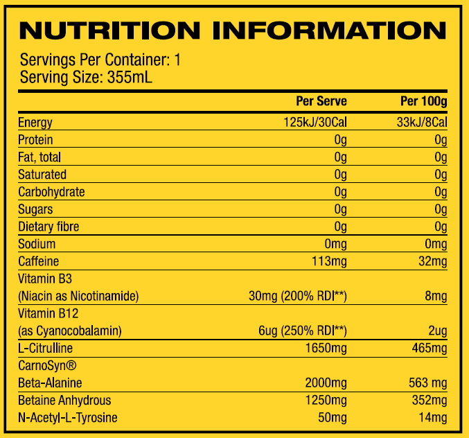 C4 Energy Non-Carbonated RTD by Cellucor