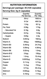 Beef Liver Heart & Kidney Capsules by Chief