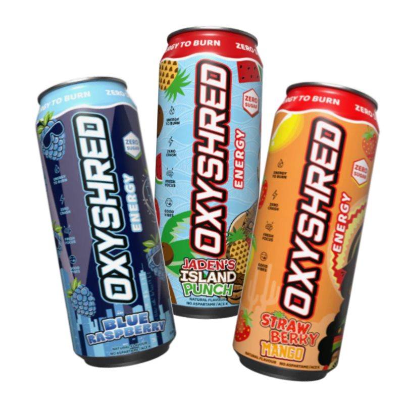 Free Gift - 3x EHP Labs OxyShred Energy XL RTD (Random Flavour / Online Only)