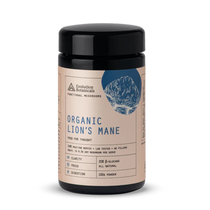 Lions Mane Organic by Evolution Botanicals,