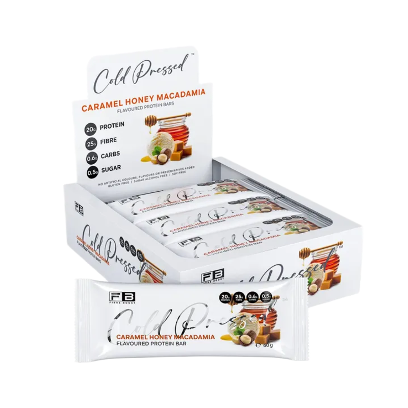 Cold Pressed Protein Bar by Fibre Boost
