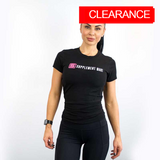 Womens Block Logo T-Shirt by Supplement Mart