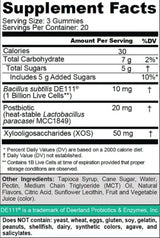 Pre Post & Pro Biotic Gummies by Goli