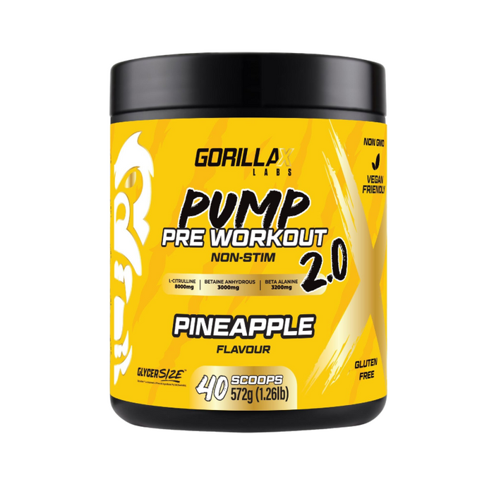 Pump Pre-Workout 2.0 by Gorilla X Labs