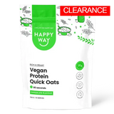 Vegan Protein Quick Oats by Happy Way
