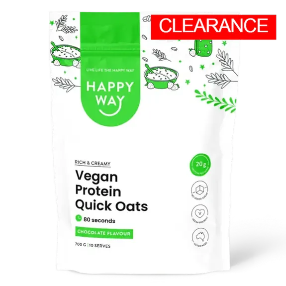 Vegan Protein Quick Oats by Happy Way