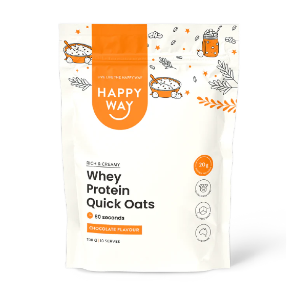Whey Protein Quick Oats by Happy Way