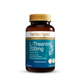 L-Theanine 200mg by Herbs of Gold