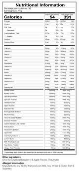 Harmony of the Gods Super Greens by Hercules