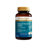 Natural Vitamin E 500IU by Herbs of Gold