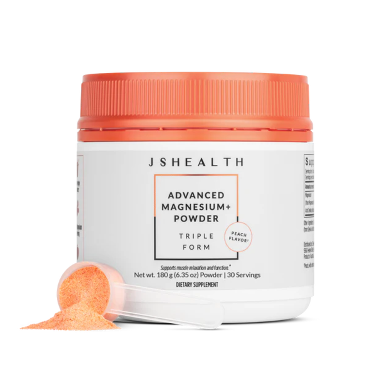Advanced Magnesium+ Powder Triple Form by JSHealth Vitamins
