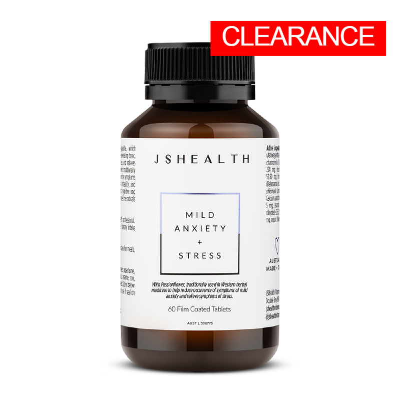 Mild Anxiety + Stress by JSHealth Vitamins Australia