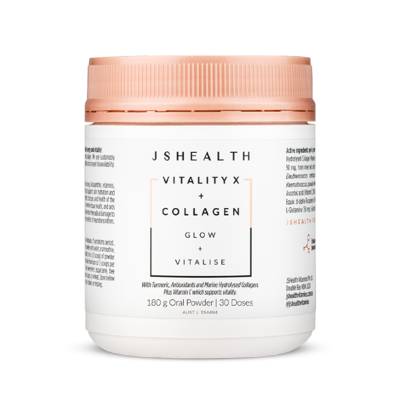 Vitality X + Collagen by JSHealth Vitamins,