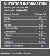 Creatine Monohydrate by Legit