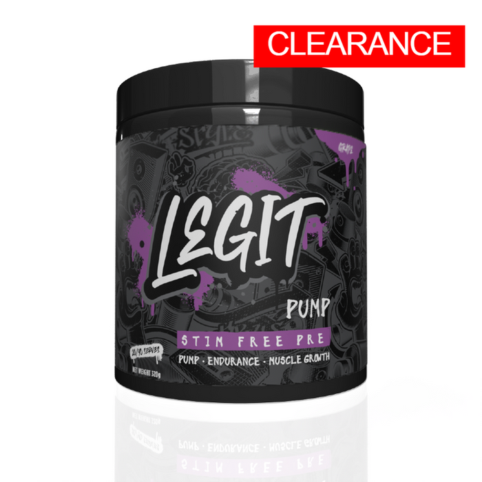 Pump Stim Free Pre by Legit