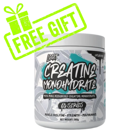 Free Gift - Legit Creatine Monohydrate 300g