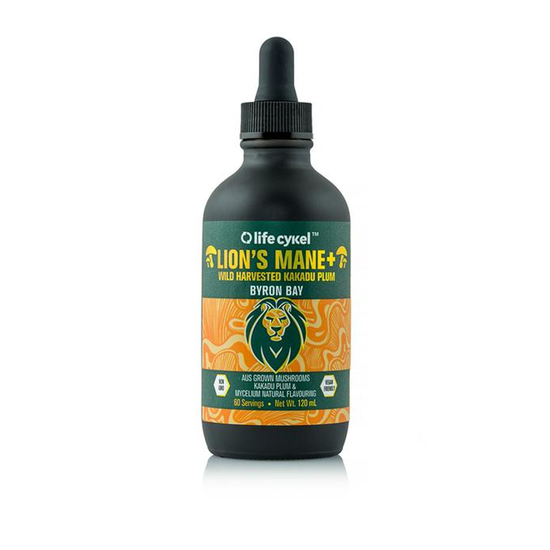 Lions Mane Double Extract Mushroom Flavourings by Life Cykel