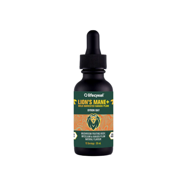 Lions Mane Double Extract Mushroom Flavourings by Life Cykel