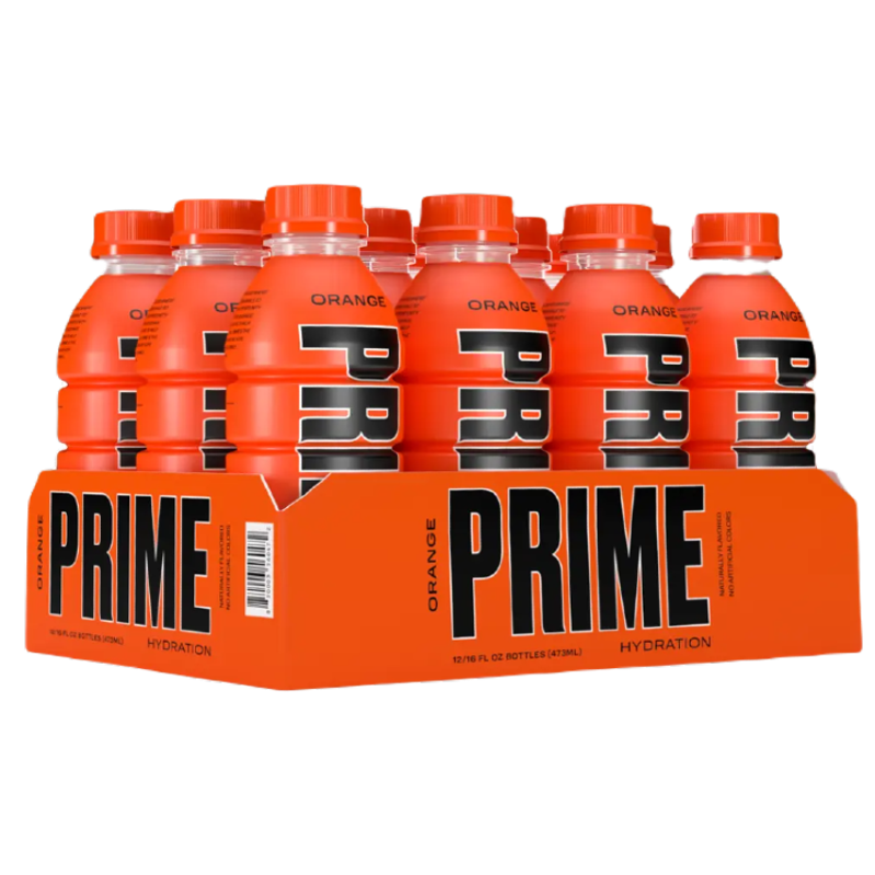 Prime Hydration KSI UK Limited Edition x Orange Mango Limited Bottle 1  BOTTLE