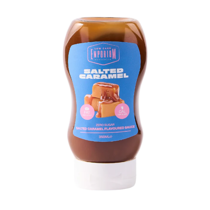 Zero Sugar Salted Caramel Sauce by Low Carb Emporium