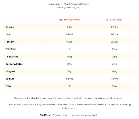 Protein Donut Baking Mix by Macro Mike