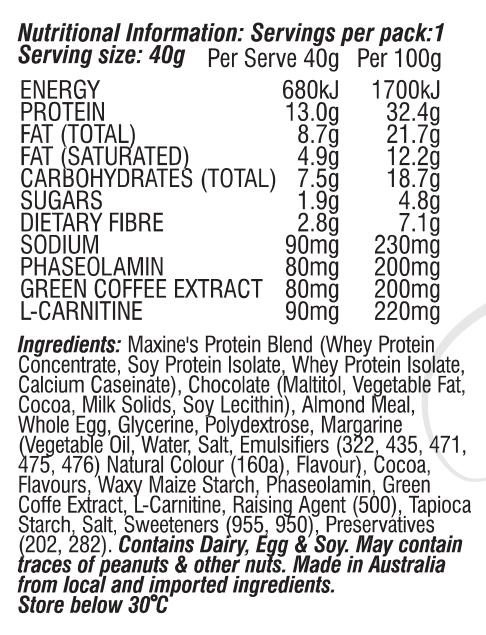 Burn Protein Cookies by Maxines