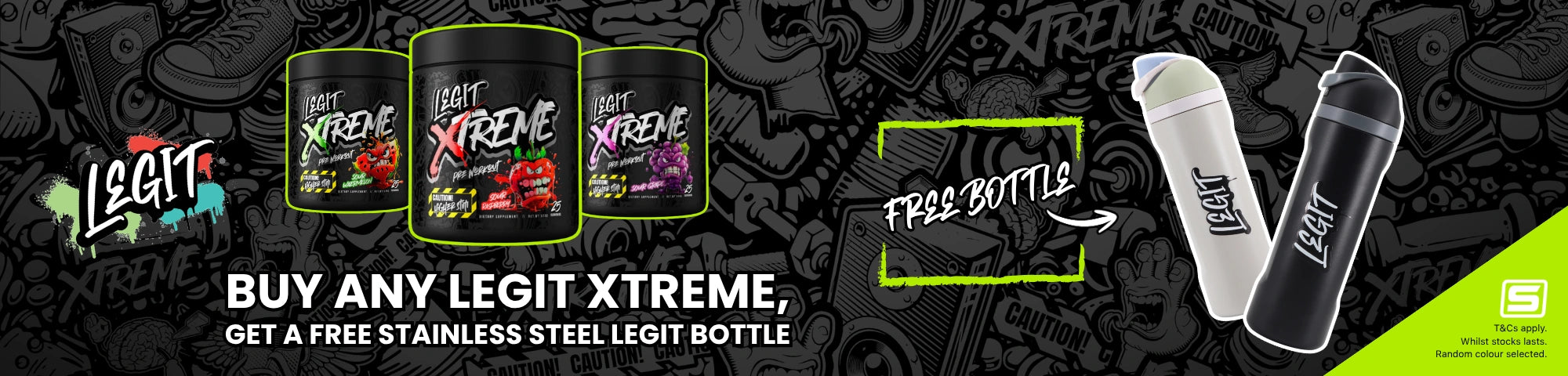 Buy any Legit Xtreme and get a Free Legit Bottle